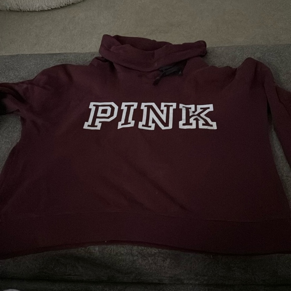 PINK Cowl Neck Sweater